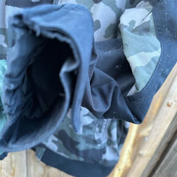 Columbia Men's Loma Vista Hooded Jacket Black Camo Size L - Picture 8 of 10